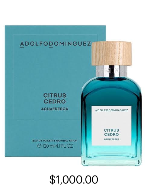 Decant 5ml Adolfo Domínguez Citrus Cedro Agua Fresca Edt